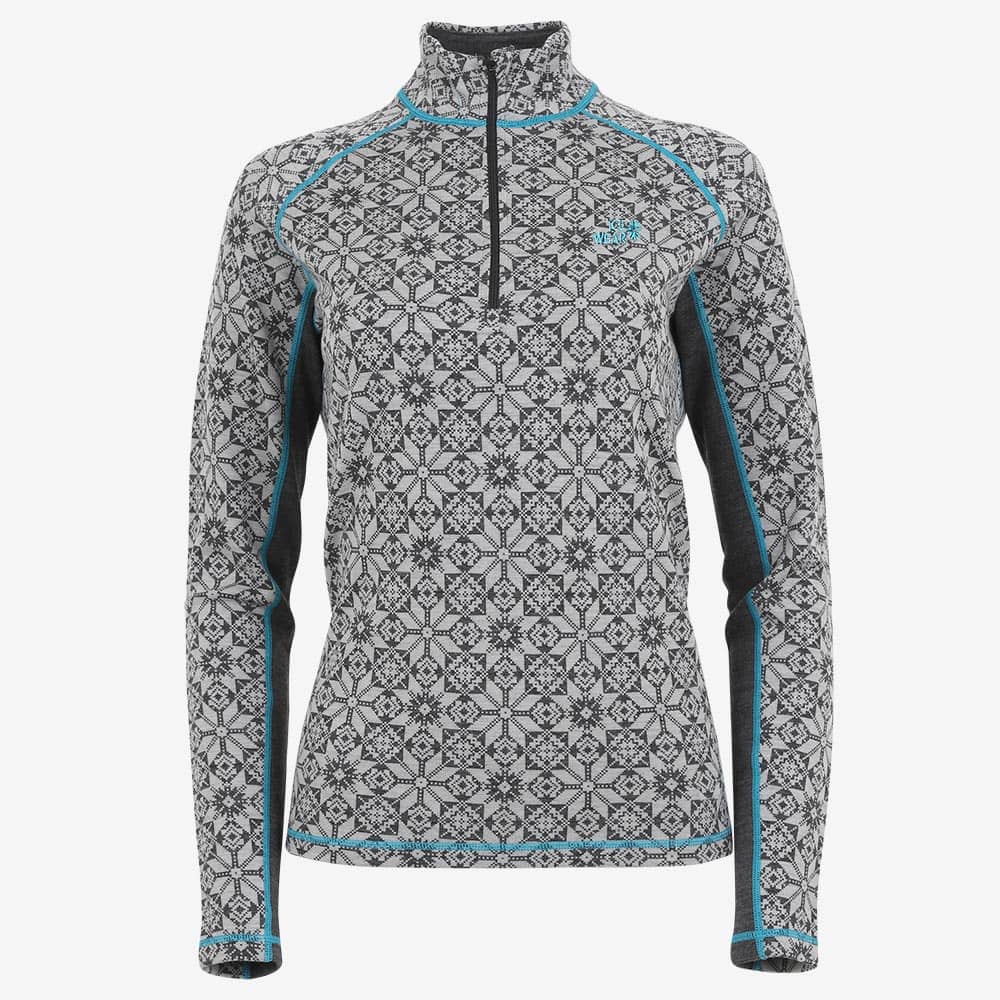 Hvítanes Top Couche de base en Laine mérinos